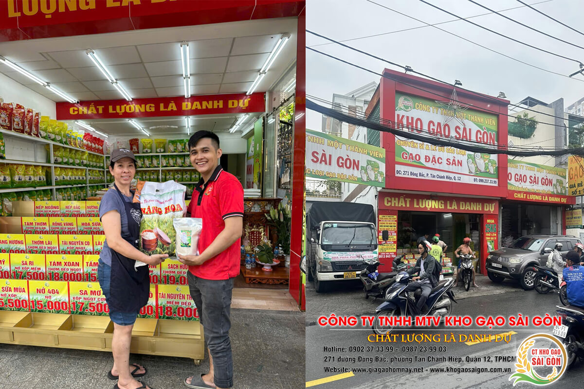 Kho gạo Sài Gòn - nhà phân phối gạo ngon giá rẻ ở TPHCM