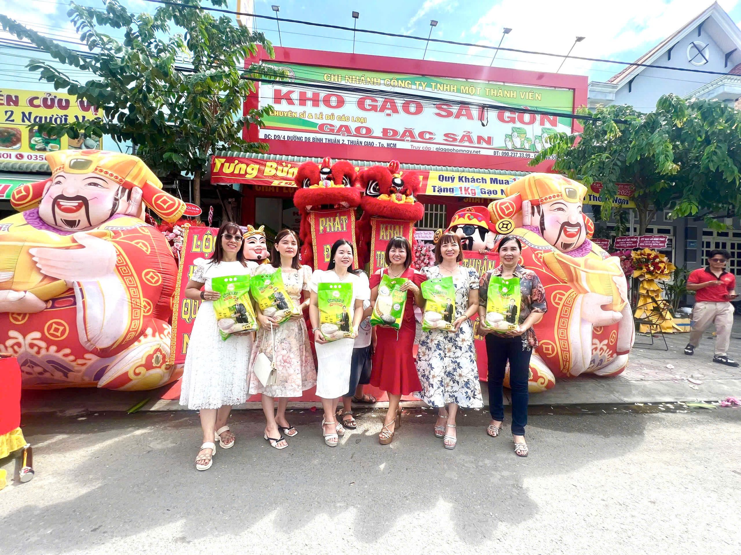 Kho gạo Sài Gòn có chi nhánh tại Thuận Giao, đảm bảo cung cấp gạo từ thiện giá rẻ nhất